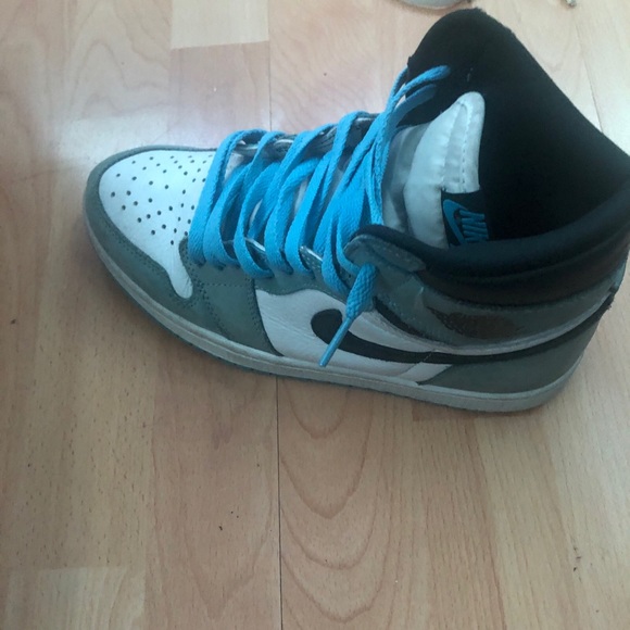 Retro 1 university blue - Picture 2 of 3